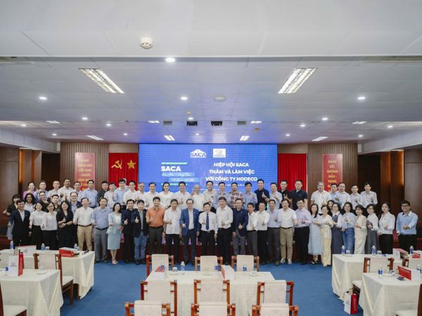 Phó chủ tịch Hội Thầu Xây Dựng VT - HCM ông TRẦN VĂN NGHỆ dự hội nghị tại Công Ty Cổ Phần Phát Triển Nhà - Hodeco Cop