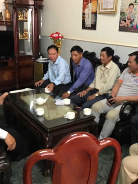 Ban điều hành Hiệp hội thầu xây dựng (HHTXD) VT - HCM thăm và động viên thành viên hiệp hội