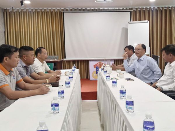 BCH Hội thầu xây dựng VT - TP.HCM thăm CÔNG TY CP ĐÀO TẠO TƯ VẤN PDCA VŨNG TÀU