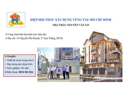 Ban điều hành Hiệp hội thầu xây dựng Vũng Tàu-Hồ Chí Minh thăm và trao ...